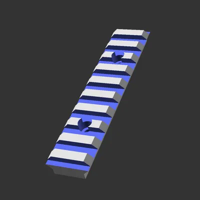 Ray Picatinny Tùy Chỉnh Theo Thông Số