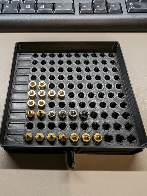 Hộp Đựng Đầu Phun Kèm Nhãn Cho Hệ Thống Ngăn Kéo Tối Ưu - Image 1