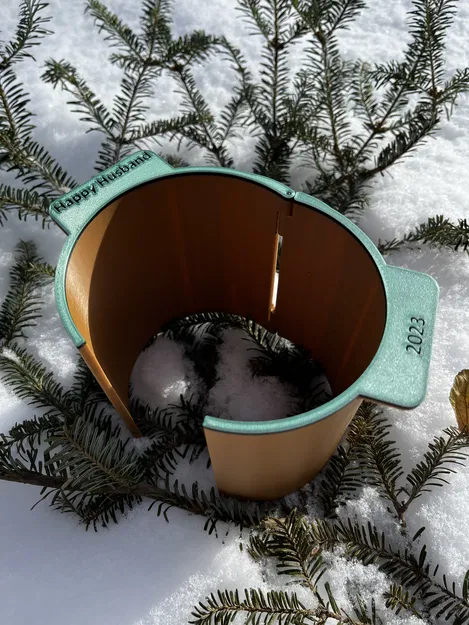 Happy Husband - Dụng Cụ Đo Kích Thước Gốc Cây Thông Noel - Image 1