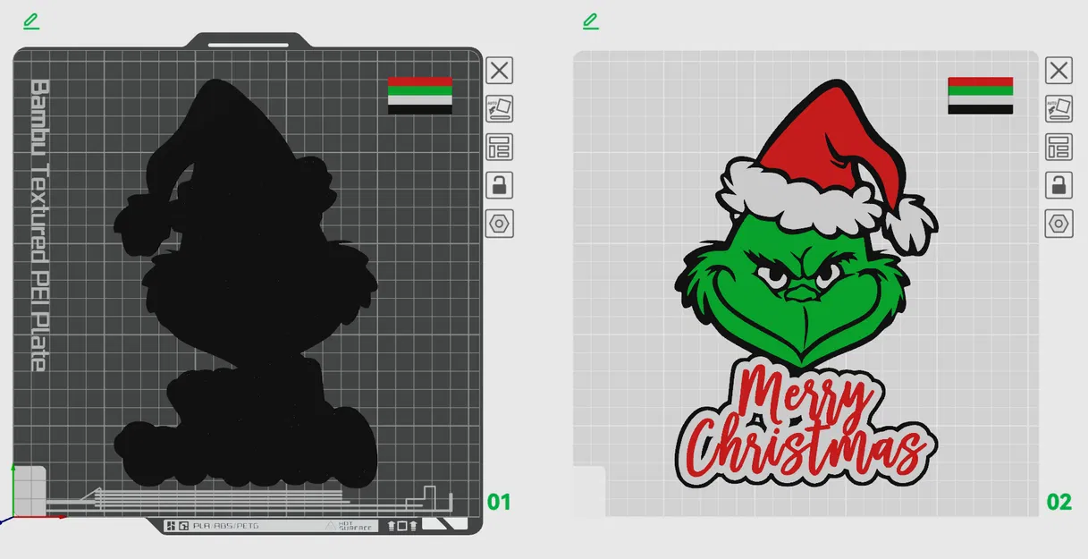 Ông Già Noel Giáng Sinh Vui Vẻ - Chúc Mừng Năm Mới - Tay Nâng Ly và Quả Cầu - Image 6