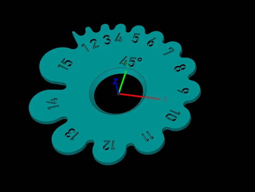 Dưỡng Đo Bán Kính Trong (1-15mm) - Image 1