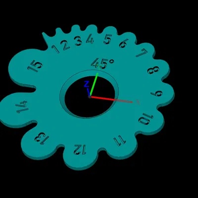 Dưỡng Đo Bán Kính Trong (1-15mm)