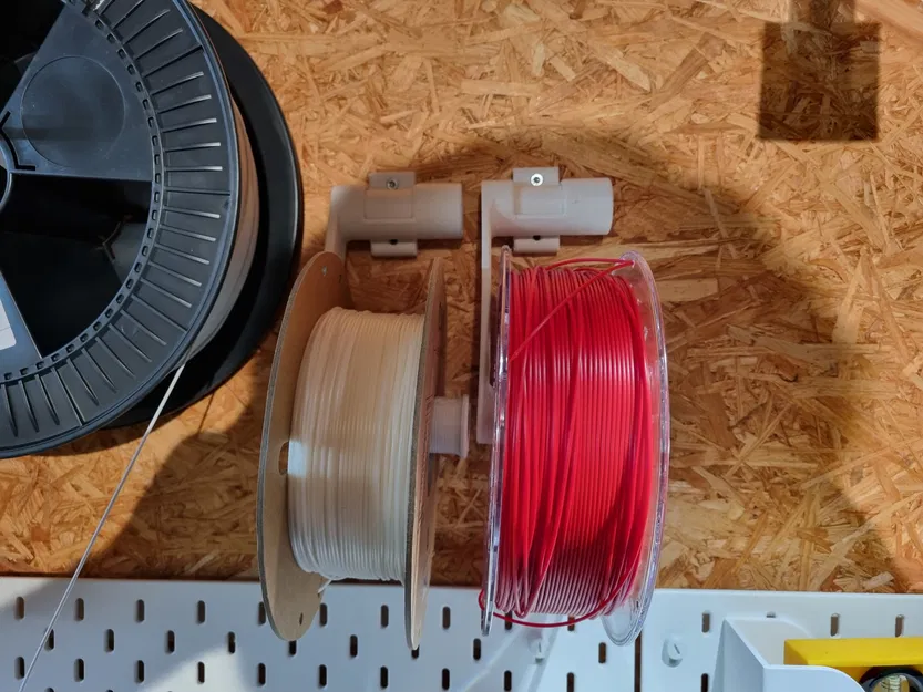 Giá đỡ cuộn chỉ treo tường có tay xoay (in liền) - Image 3