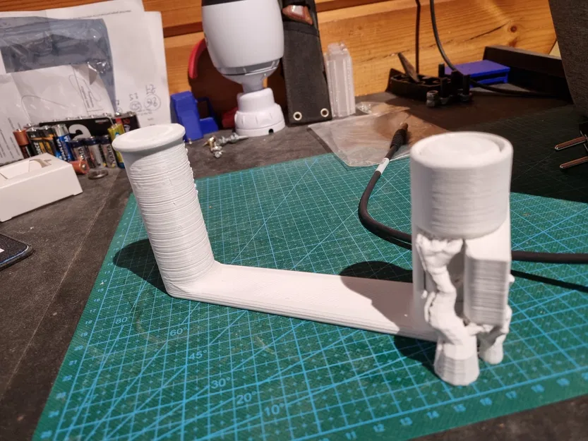 Giá đỡ cuộn chỉ treo tường có tay xoay (in liền) - Image 7