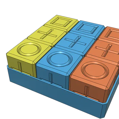 Khối Lập Phương Đồ Chơi Cho Bé - Dễ In 3D