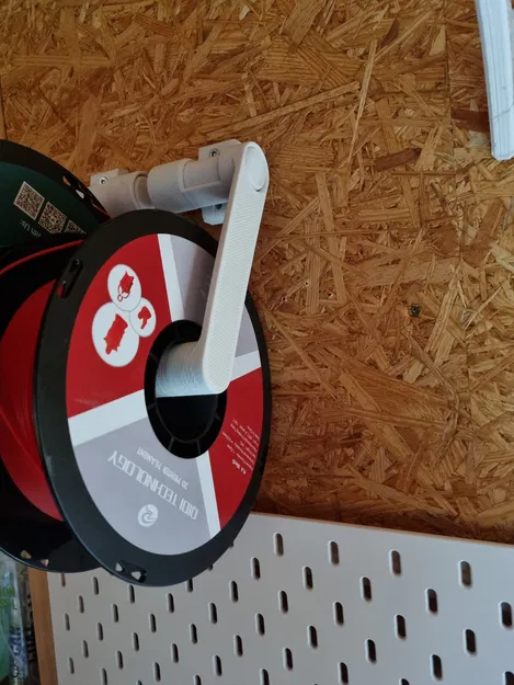 Giá đỡ cuộn chỉ treo tường có tay xoay (in liền) - Image 10