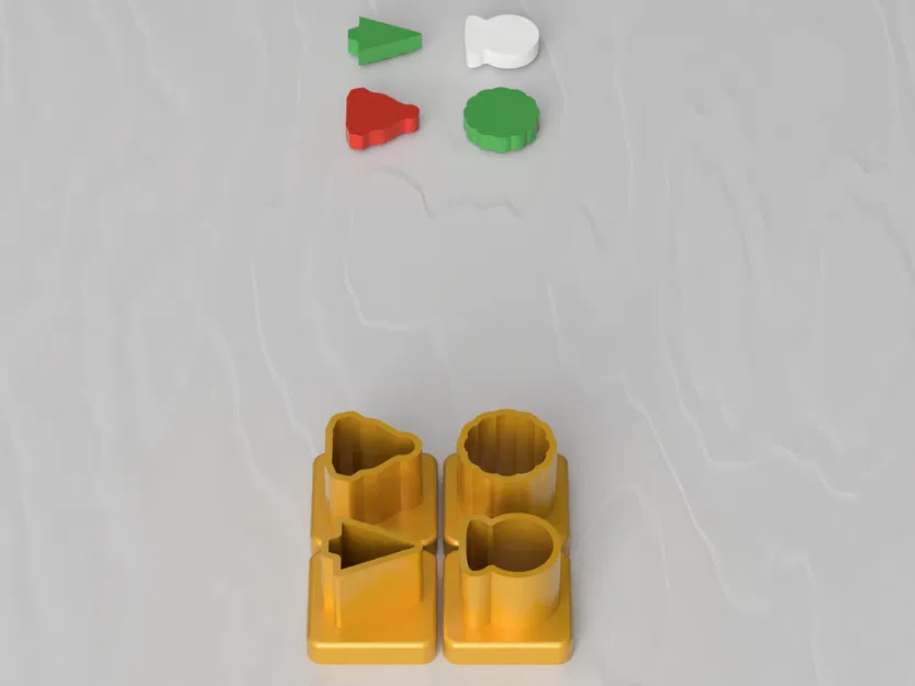 Khuôn Cắt Đất Sét Polymer Mini Mùa Giáng Sinh - Image 2