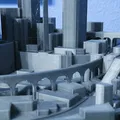 Mô hình 3D CityBlock 175 - Một mảnh đô thị tưởng tượng - Thumbnail 1