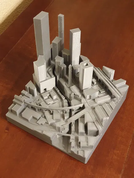 Mô hình 3D CityBlock 175 - Một mảnh đô thị tưởng tượng - Image 3