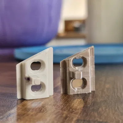 Bộ giảm chấn cửa tủ quần áo âm tường - Phụ tùng chuyên dụng