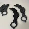 Dao karambit đa năng có thể gấp lại, bấm mở kêu - Thumbnail 2