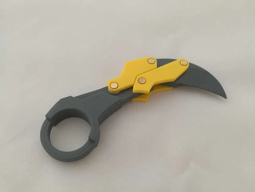 Dao Karambit Gấp 3D Print - Image 2
