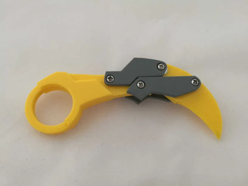 Dao Karambit Gấp 3D Print - Image 3