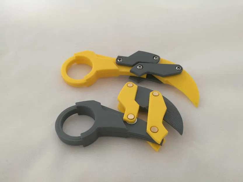 Dao Karambit Gấp 3D Print - Image 4