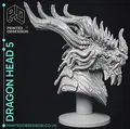 Đầu Rồng - Tượng Trang Trí (Mô Hình Remix) - Thumbnail 2