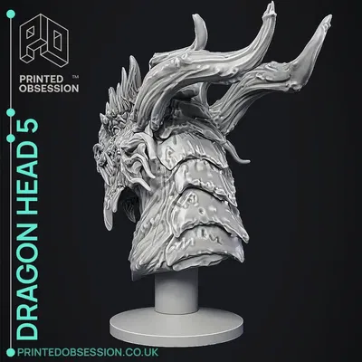 Đầu Rồng - Tượng Trang Trí (Mô Hình Remix)