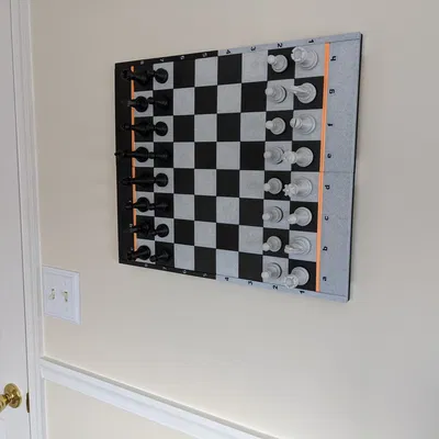 Bàn Cờ Vua Nam Châm Gắn Tường