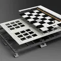 Bàn Cờ Vua Nam Châm Gắn Tường - Thumbnail 4