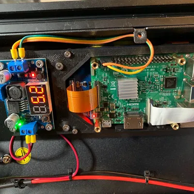 Đế Gắn Raspberry Pi 3 Cho Ender 5 S1 Có Khe LM2596