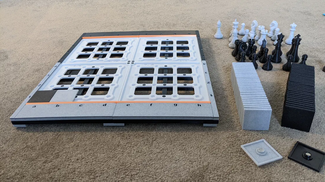 Bàn Cờ Vua Nam Châm Gắn Tường - Image 13