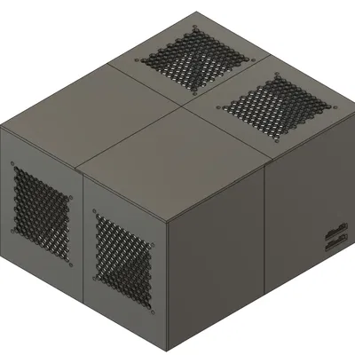 Thùng Chứa 16 Ổ Cứng (JBOD/HBA)