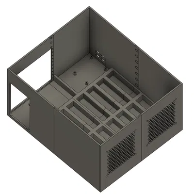 Thùng Chứa 16 Ổ Cứng (JBOD/HBA)