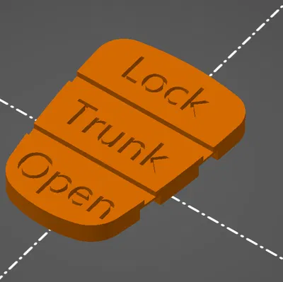 Vỏ Nút Thay Thế Cho Chìa Khóa Xe KIA/Hyundai