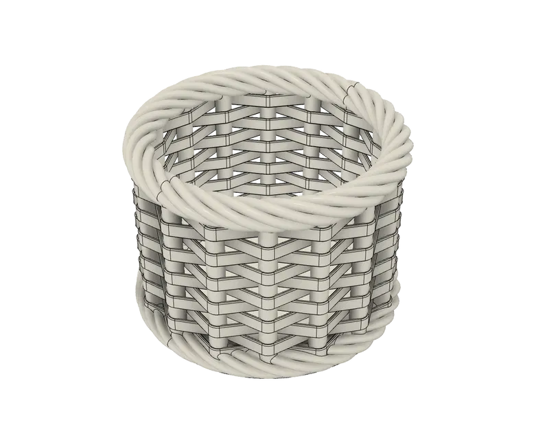 Giỏ Mây Nhỏ - Image 3