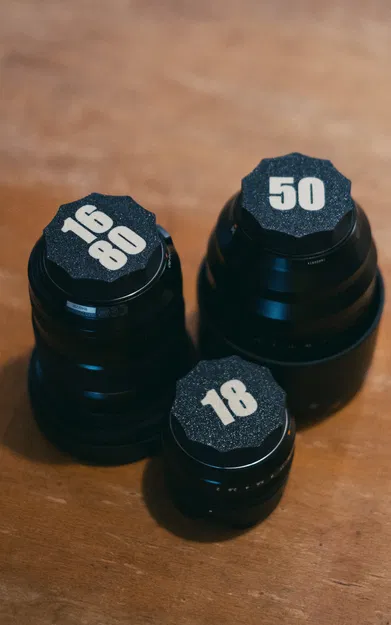 Nắp Ống Kính Fuji Có Số Cho Máy In Đa Màu - Image 1