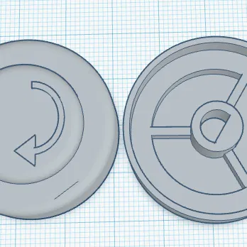 Núm Vặn Cho Lò Sưởi Điện Dạng Tấm