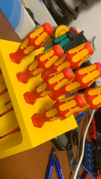 Giá đỡ tua vít Wera Gridfinity - Image 3