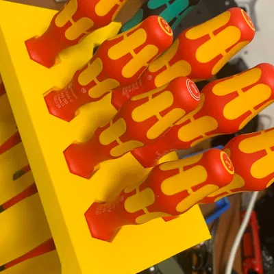 Giá đỡ tua vít Wera Gridfinity