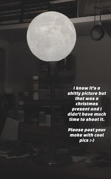 Chao đèn Mặt Trăng Ikea Rodd - Image 1