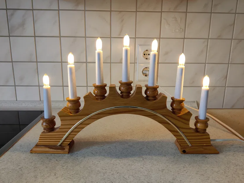 Cây nến thay thế cho đế đèn E10 - Image 1