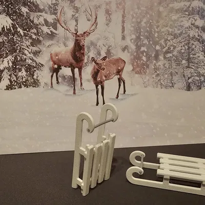 Xe Trượt Tuyết Nhỏ / Little Sleigh, Trang Trí Giáng Sinh