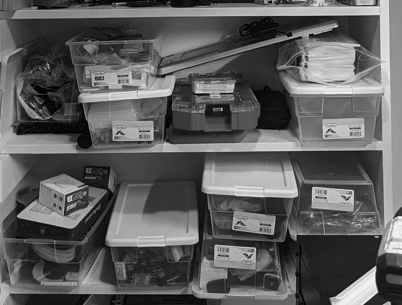 Ray gắn hộp lưu trữ Sterilite 6qt - Image 3