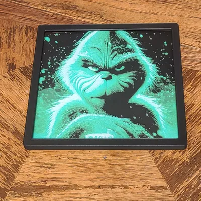 Khung cho Grinch hueforge