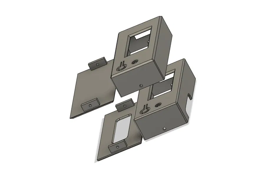 Vỏ cho màn hình Mini-12864 V3 có đầu đọc thẻ SD tải từ cạnh bên - Image 1