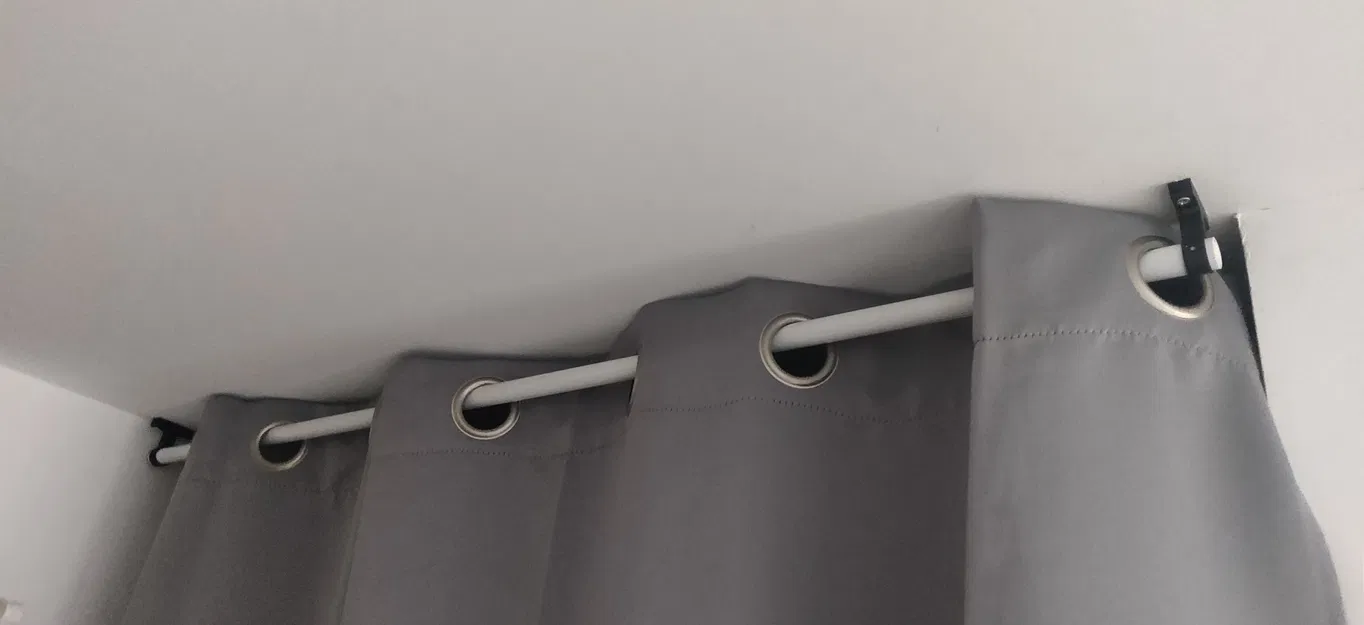 Giá đỡ thanh rèm gắn trần - Image 2