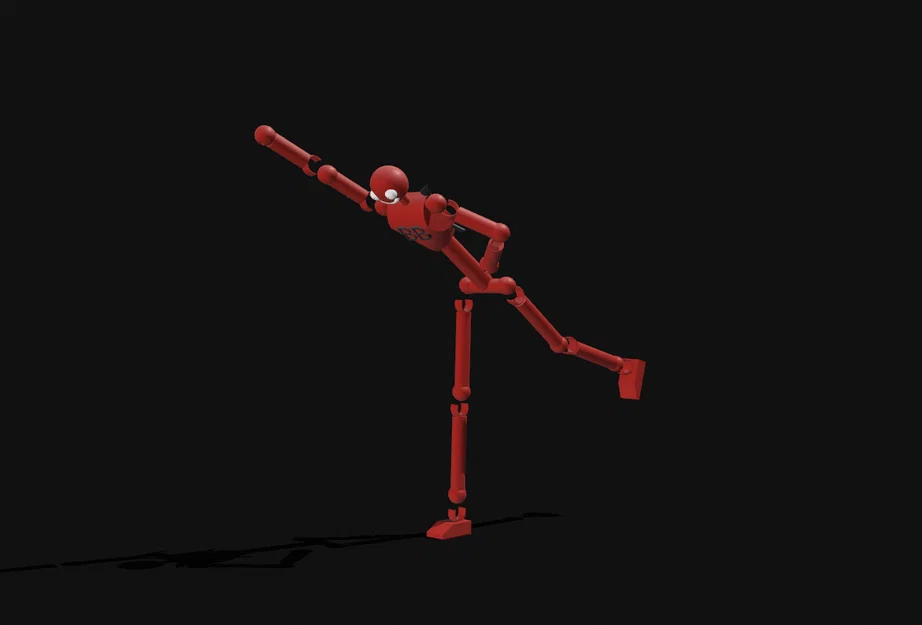 Mô hình Ball Boy Khớp Nối - Có Phụ Kiện (Nhiều Vật Liệu Hơn) - Image 2