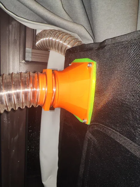 Gioăng/Seal Ống Thông Gió TPU Cho Quạt 92mm Phổ Thông - Image 2