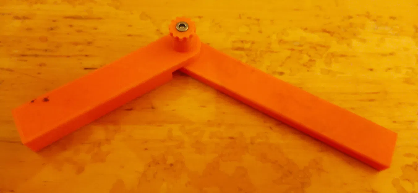 Thước Đo Góc (Bend Meter / Winkelschmiege) cho thợ mộc - Image 1