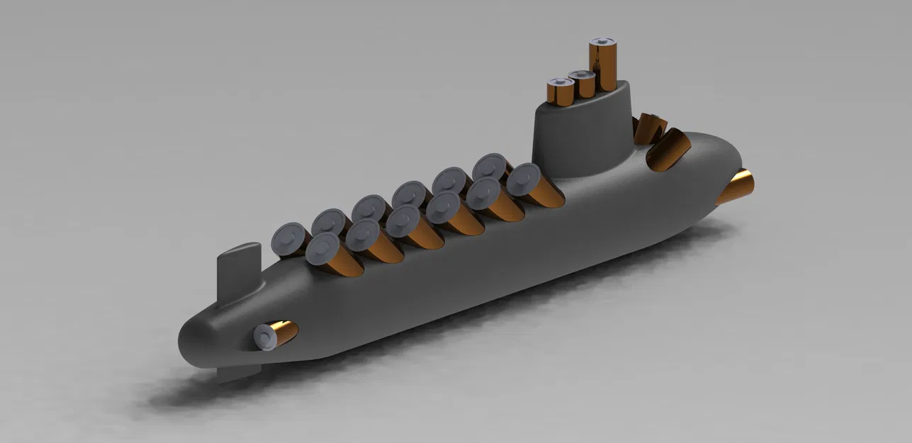 Hộp đựng pin Tàu Ngầm - Image 2