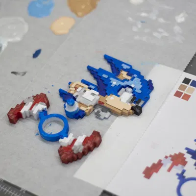 Con quay Fidget Sonic The Hedgehog