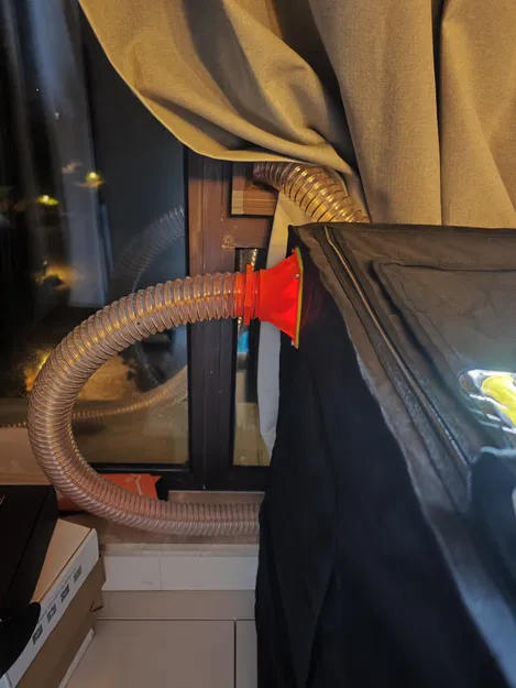 Gioăng/Seal Ống Thông Gió TPU Cho Quạt 92mm Phổ Thông - Image 4