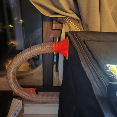 Gioăng/Seal Ống Thông Gió TPU Cho Quạt 92mm Phổ Thông