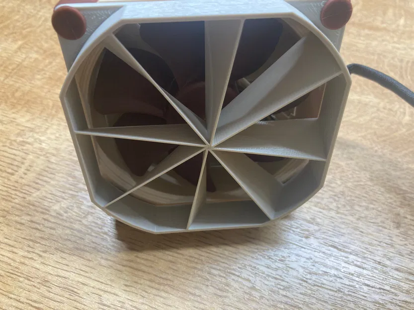 Ống thông gió vỏ (Ikea Lack) cho quạt 92mm có bộ tăng áp suất tĩnh (máy nén hướng trục) - Image 5