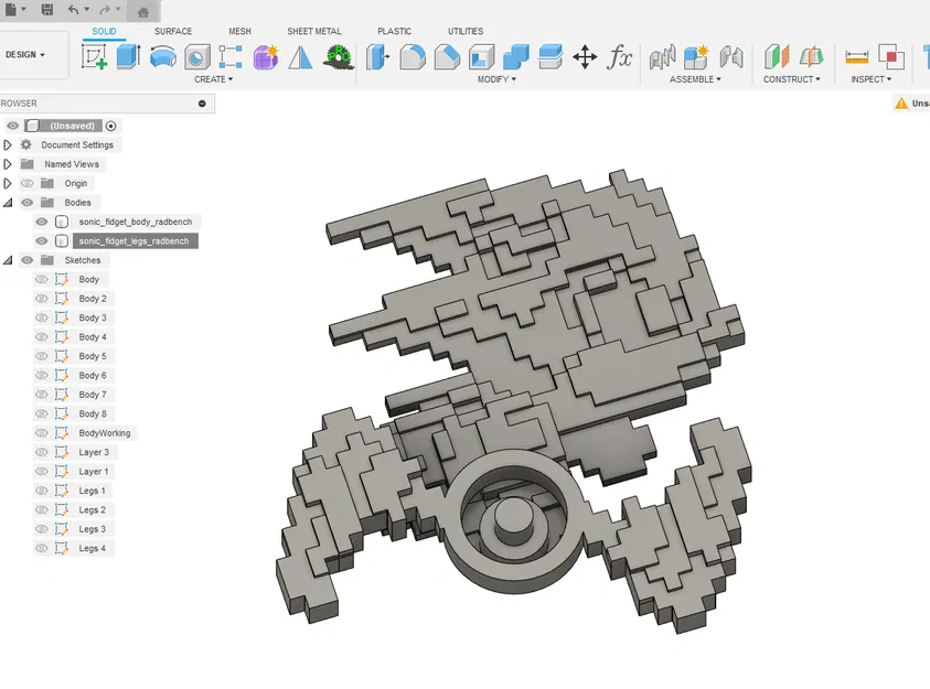 Con quay Fidget Sonic The Hedgehog - Image 5