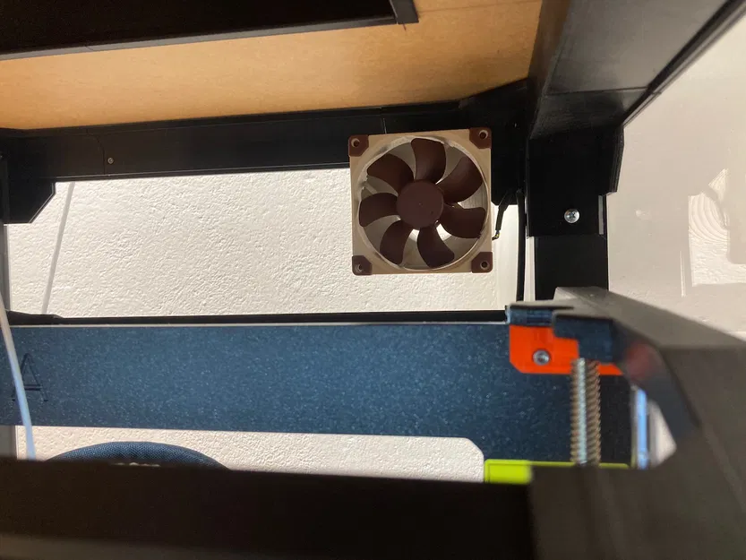 Ống thông gió vỏ (Ikea Lack) cho quạt 92mm có bộ tăng áp suất tĩnh (máy nén hướng trục) - Image 8