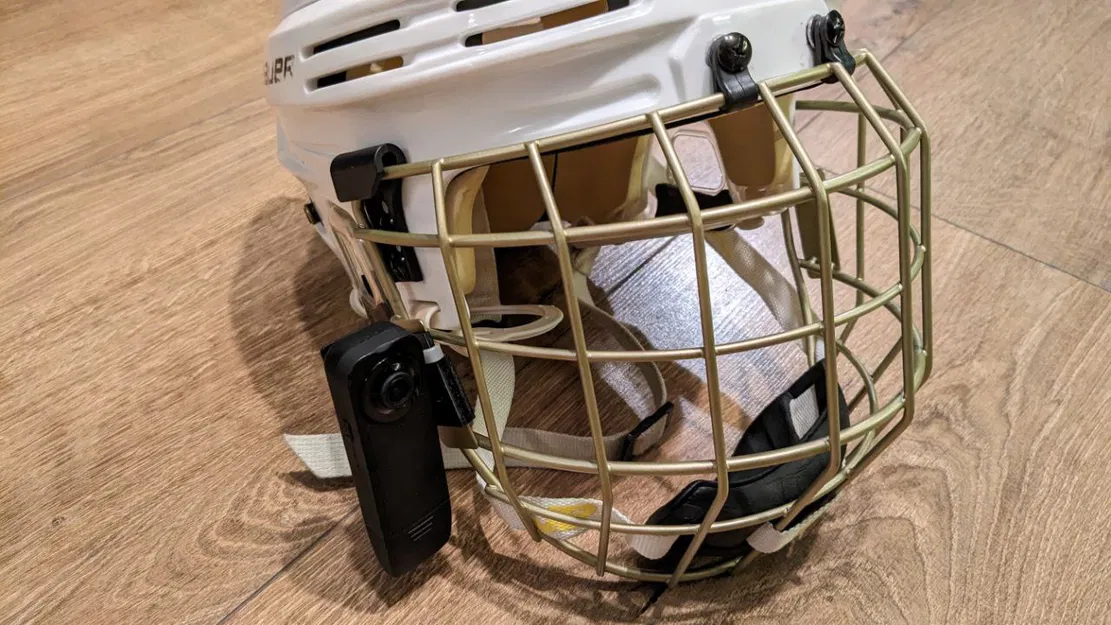 Giá Đỡ Máy Ảnh Cho Mặt Nạ Khúc Côn Cầu/Mũ Bảo Hiểm - Image 1